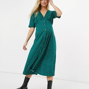 ASOS Maternity Floral Midi Tea Length Dress NEW WITHOUT TAGS